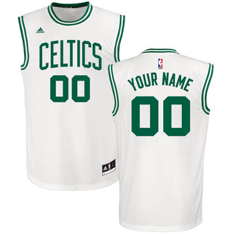 adidas Boston Celtics Custom Replica Home Jersey adidas Boston Celtics Custom Replica Home Jersey