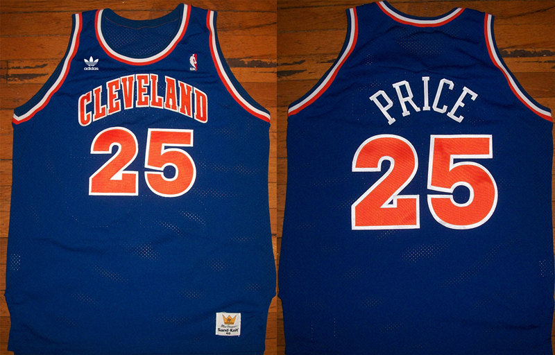 Cavaliers #25 Price Royal Stitched custom Jersey