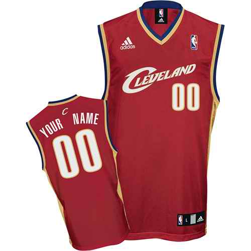 Cleveland Cavaliers Custom Red Adidas Road Jersey Cleveland Cavaliers Custom Red Adidas Road Jersey