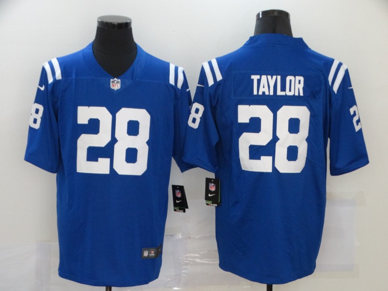 Nike Colts 18 Jonathan Taylor Blue Vapor Untouchable Limited Jersey Nike Colts 18 Jonathan Taylor Blue Vapor Untouchable Limited Jersey