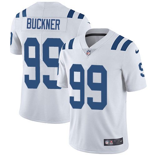 Nike Colts #99 DeForest Buckner White Men's Stitched NFL Vapor Untouchable Limited Jersey Nike Colts #99 DeForest Buckner White Men's Stitched NFL Vapor Untouchable Limited Jersey