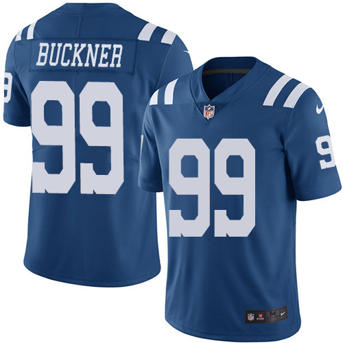 Nike Colts #99 DeForest Buckner Royal Blue Men's Stitched NFL Limited Rush Jersey Nike Colts #99 DeForest Buckner Royal Blue Men's Stitched NFL Limited Rush Jersey