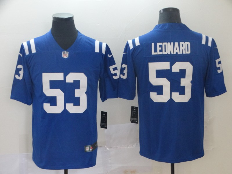 Nike Colts 53 Darius Leonard Royal Vapor Untouchable Limited Jersey Nike Colts 53 Darius Leonard Royal Vapor Untouchable Limited Jersey