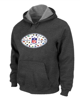 NFL Logo Pullover Hoodie D.Grey