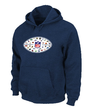 NFL Logo Pullover Hoodie D.Blue