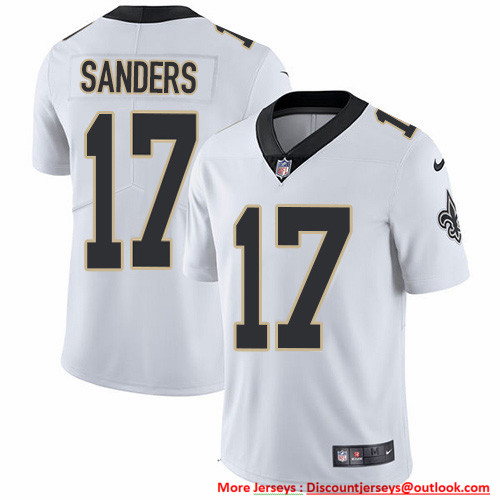 Nike Saints #17 Emmanuel Sanders White Men's Stitched NFL Vapor Untouchable Limited Jersey Nike Saints #17 Emmanuel Sanders White Men's Stitched NFL Vapor Untouchable Limited Jersey