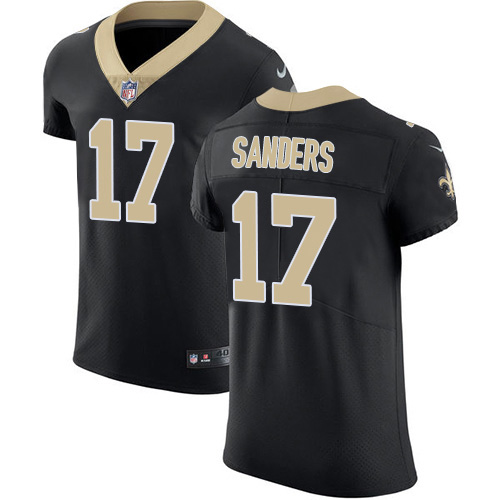 Nike Saints #17 Emmanuel Sanders Black Team Color Men's Stitched NFL Vapor Untouchable Elite Jersey Nike Saints #17 Emmanuel Sanders Black Team Color Men's Stitched NFL Vapor Untouchable Elite Jersey