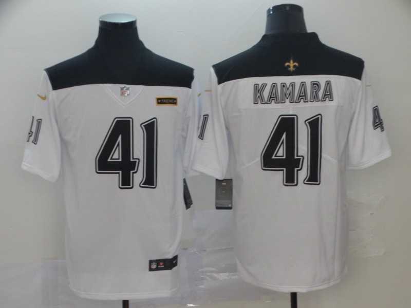 Saints 41 Alvin Kamara White City Edition Vapor Untouchable Limited Jersey Saints 41 Alvin Kamara White City Edition Vapor Untouchable Limited Jersey