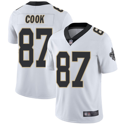 Saints #87 Jared Cook White Men's Stitched Football Vapor Untouchable Limited Jersey Saints #87 Jared Cook White Men's Stitched Football Vapor Untouchable Limited Jersey