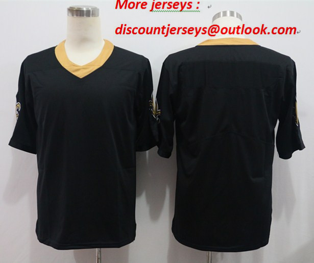 Nike Saints Blank Black Vapor Untouchable Limited Jersey