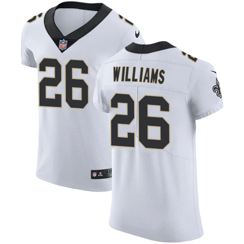 Nike Saints #26 P.J. Williams White Men's Stitched NFL Vapor Untouchable Elite Jersey Nike Saints #26 P.J. Williams White Men's Stitched NFL Vapor Untouchable Elite Jersey