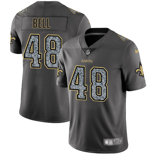 Nike Saints #48 Vonn Bell Gray Static Men's Stitched NFL Vapor Untouchable Limited Jersey Nike Saints #48 Vonn Bell Gray Static Men's Stitched NFL Vapor Untouchable Limited Jersey
