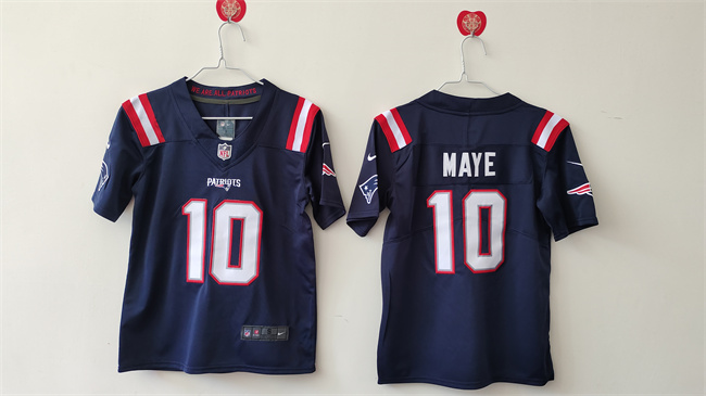Women's New England Patriots #10 Drake Maye 2024 Draft Navy Vapor Untouchable Limited Stitched Jersey(Run Small) Women's New England Patriots #10 Drake Maye 2024 Draft Navy Vapor Untouchable Limited Stitched Jersey(Run Small)