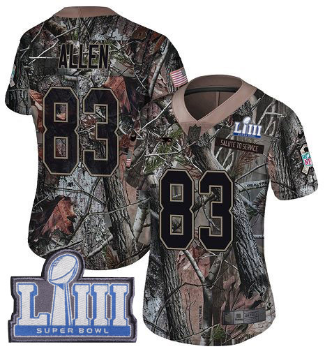 Nike Patriots #83 Dwayne Allen Camo Super Bowl LIII Bound Women's Stitched NFL Limited Rush Realtree Jersey Nike Patriots #83 Dwayne Allen Camo Super Bowl LIII Bound Women's Stitched NFL Limited Rush Realtree Jersey