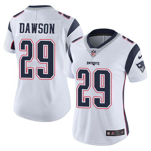 Nike Patriots #29 Duke Dawson White Women's Stitched NFL Vapor Untouchable Limited Jersey Nike Patriots #29 Duke Dawson White Women's Stitched NFL Vapor Untouchable Limited Jersey