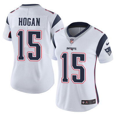 Nike Patriots #15 Chris Hogan White Women's Stitched NFL Vapor Untouchable Limited Jersey Nike Patriots #15 Chris Hogan White Women's Stitched NFL Vapor Untouchable Limited Jersey