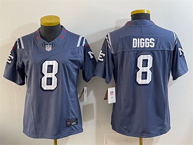Youth New England Patriots #8 Stefon Diggs Navy 2025 “Rivalries” F.U.S.E Vapor Limited Stitched Football Jersey Youth New England Patriots #8 Stefon Diggs Navy 2025 “Rivalries” F.U.S.E Vapor Limited Stitched Football Jersey
