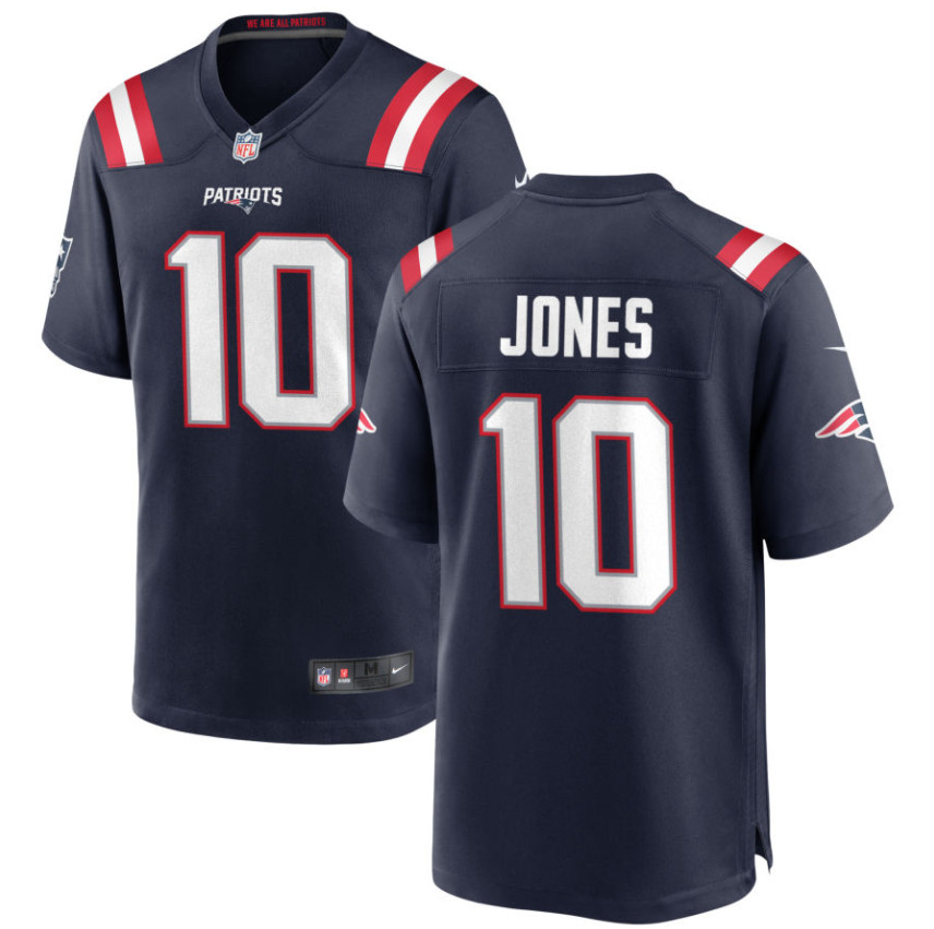 Youth New England Patriots #10 Mac Jones Navy 2021 Jersey Youth New England Patriots #10 Mac Jones Navy 2021 Jersey