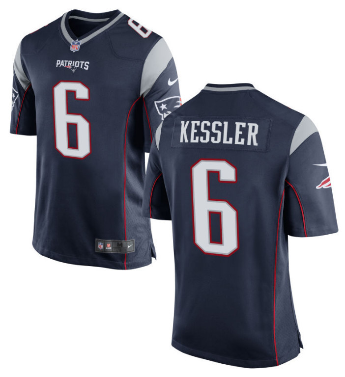 Youth Patriots #6 Cody Kessler Navy Blue Team Football Vapor Untouchable Youth Jersey