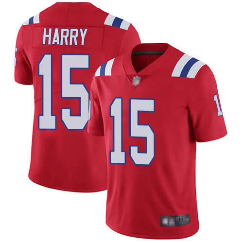 Patriots #15 N'Keal Harry Red Alternate Youth Stitched Football Vapor Untouchable Limited Jersey Patriots #15 N'Keal Harry Red Alternate Youth Stitched Football Vapor Untouchable Limited Jersey