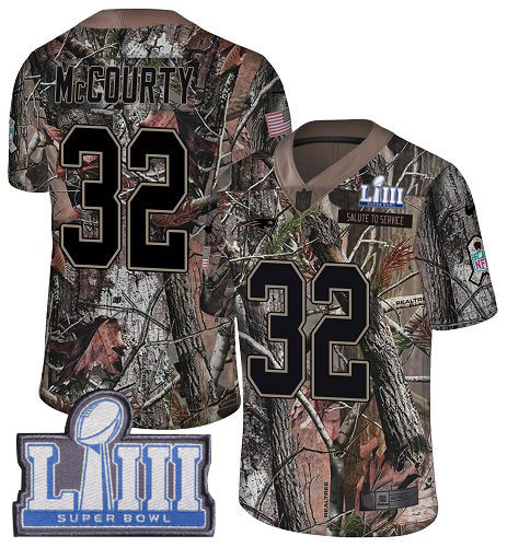 Nike Patriots #32 Devin McCourty Camo Super Bowl LIII Bound Youth Stitched NFL Limited Rush Realtree Jersey Nike Patriots #32 Devin McCourty Camo Super Bowl LIII Bound Youth Stitched NFL Limited Rush Realtree Jersey