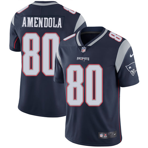 Nike Patriots #80 Danny Amendola Navy Blue Team Color Youth Stitched NFL Vapor Untouchable Limited Jersey Nike Patriots #80 Danny Amendola Navy Blue Team Color Youth Stitched NFL Vapor Untouchable Limited Jersey