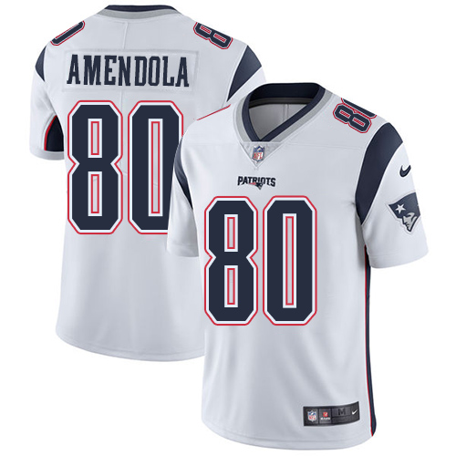 Nike Patriots #80 Danny Amendola White Youth Stitched NFL Vapor Untouchable Limited Jersey Nike Patriots #80 Danny Amendola White Youth Stitched NFL Vapor Untouchable Limited Jersey