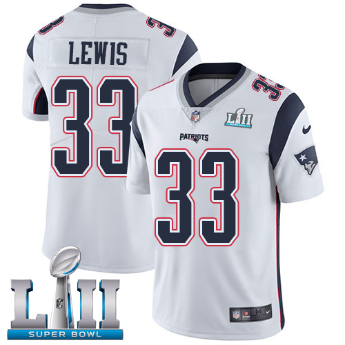 Nike Patriots #33 Dion Lewis White Super Bowl LII Youth Stitched NFL Vapor Untouchable Limited Jersey Nike Patriots #33 Dion Lewis White Super Bowl LII Youth Stitched NFL Vapor Untouchable Limited Jersey