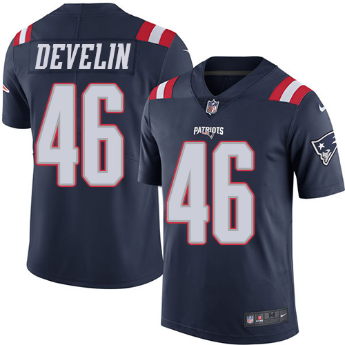 Nike Patriots #46 James Develin Navy Blue Youth Stitched NFL Limited Rush Jersey Nike Patriots #46 James Develin Navy Blue Youth Stitched NFL Limited Rush Jersey