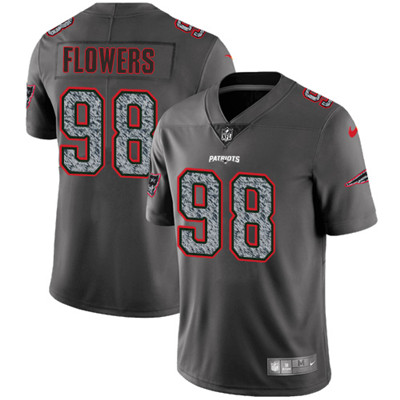 Nike Patriots #98 Trey Flowers Gray Static Youth NFL Vapor Untouchable Game Jersey Nike Patriots #98 Trey Flowers Gray Static Youth NFL Vapor Untouchable Game Jersey