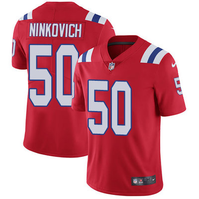 Nike Patriots #50 Rob Ninkovich Red Alternate Youth Stitched NFL Vapor Untouchable Limited Jersey