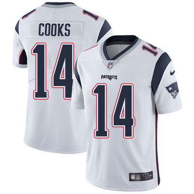 Nike Patriots #14 Brandin Cooks White Youth Stitched NFL Vapor Untouchable Limited Jersey Nike Patriots #14 Brandin Cooks White Youth Stitched NFL Vapor Untouchable Limited Jersey