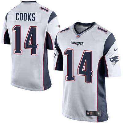 Nike Patriots #14 Brandin Cooks White Youth Stitched NFL New Elite Jersey Nike Patriots #14 Brandin Cooks White Youth Stitched NFL New Elite Jersey
