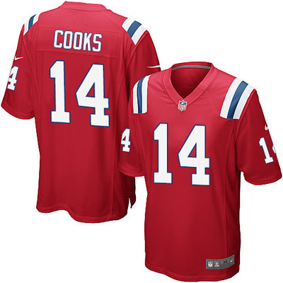 Nike Patriots #14 Brandin Cooks Red Alternate Youth Stitched NFL Elite Jersey Nike Patriots #14 Brandin Cooks Red Alternate Youth Stitched NFL Elite Jersey