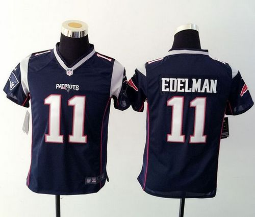 Nike Patriots #11 Julian Edelman Navy Blue Team Color Youth Stitched NFL New Elite Jersey Nike Patriots #11 Julian Edelman Navy Blue Team Color Youth Stitched NFL New Elite Jersey