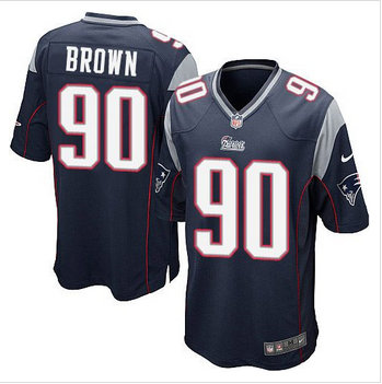 Youth New Patriots #90 Malcom Brown Navy Blue Team Color Stitched NFL Elite Jersey Youth New Patriots #90 Malcom Brown Navy Blue Team Color Stitched NFL Elite Jersey