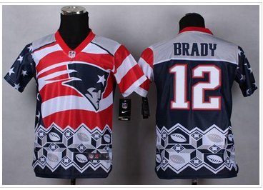 Youth NEW Patriots #12 Tom Brady Navy Blue Stitched NFL Elite Noble Fashion Jersey Youth NEW Patriots #12 Tom Brady Navy Blue Stitched NFL Elite Noble Fashion Jersey
