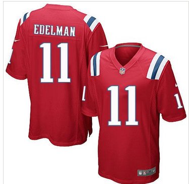 Youth New Patriots #11 Julian Edelman Red Alternate Stitched NFL Elite Jersey Youth New Patriots #11 Julian Edelman Red Alternate Stitched NFL Elite Jersey