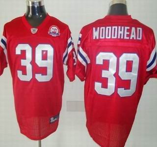 Youth New England Patriots 39 Woodhead red 50th jerseys