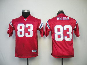 KIds Jerseys New England Patriots 83 Wes Welker Red
