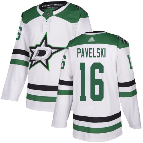 Stars #16 Joe Pavelski White Road Authentic Stitched Hockey Jersey Stars #16 Joe Pavelski White Road Authentic Stitched Hockey Jersey