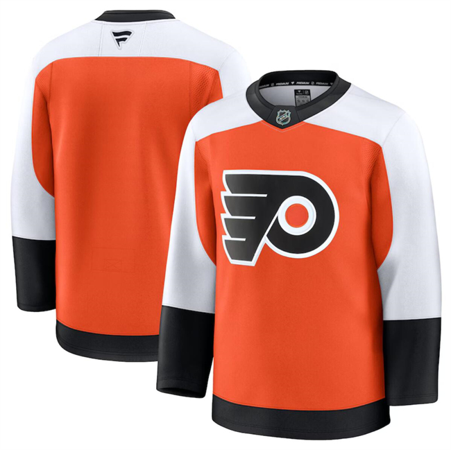 Men's Philadelphia Flyers Blank Orange 2024-25 Home Stitched Hockey Jersey Men's Philadelphia Flyers Blank Orange 2024-25 Home Stitched Hockey Jersey