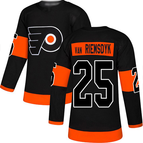 Flyers #25 James Van Riemsdyk Black Alternate Authentic Stitched Hockey Jersey Flyers #25 James Van Riemsdyk Black Alternate Authentic Stitched Hockey Jersey