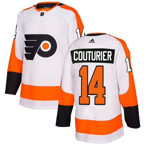 Adidas Flyers #14 Sean Couturier White Road Authentic Stitched NHL Jersey Adidas Flyers #14 Sean Couturier White Road Authentic Stitched NHL Jersey