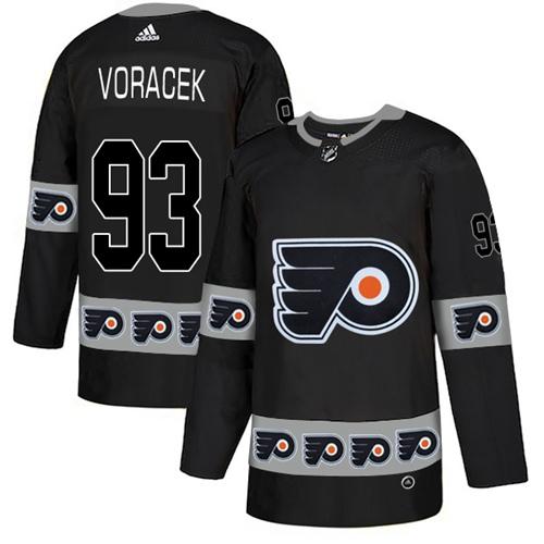 Adidas Flyers #93 Jakub Voracek Black Authentic Team Logo Fashion Stitched NHL Jersey Adidas Flyers #93 Jakub Voracek Black Authentic Team Logo Fashion Stitched NHL Jersey