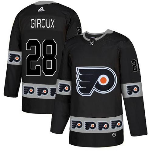 Adidas Flyers #28 Claude Giroux Black Authentic Team Logo Fashion Stitched NHL Jersey Adidas Flyers #28 Claude Giroux Black Authentic Team Logo Fashion Stitched NHL Jersey