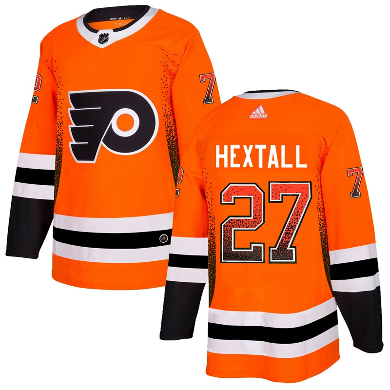 Flyers 27 Ron Hextall Orange Drift Fashion Adidas Jersey Flyers 27 Ron Hextall Orange Drift Fashion Adidas Jersey