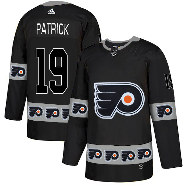 Flyers 19 Nolan Patrick Black Team Logos Fashion Adidas Jersey Flyers 19 Nolan Patrick Black Team Logos Fashion Adidas Jersey