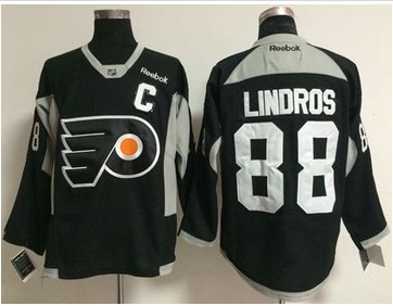 Philadelphia Flyers #88 Eric Lindros Black Practice Stitched NHL Jersey Philadelphia Flyers #88 Eric Lindros Black Practice Stitched NHL Jersey