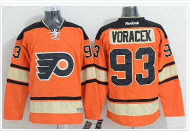 Philadelphia Flyers #93 Jakub Voracek Orange Alternate Stitched NHL Jersey